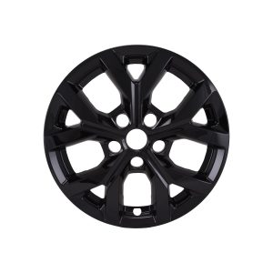 Coast to Coast Wheel Skin, Impostor ®, 18 Inch, 5 Y Spokes, Snap-On, Painted, Gloss Black, ABS Plastic – IWCIMP483BLK