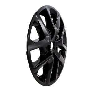 Coast to Coast Wheel Skin, Impostor ®, 17 Inch, 5 V Spokes, Snap-On, Painted, Gloss Black, ABS Plastic – IWCIMP486BLK