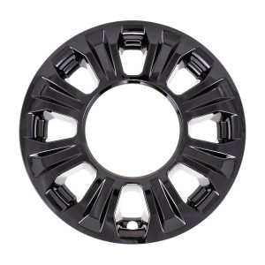 Coast to Coast Wheel Skin, Impostor ®, 18 Inch, 8 Spokes, Snap-On, Painted, Gloss Black, ABS Plastic, Not Compatible with Steel Wheels – IWCIMP493BLK