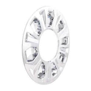 Coast to Coast Wheel Skin, Impostor ®, 18 Inch, 8 Spokes, Snap-On, Plated, Chrome, ABS Plastic, Not Compatible with Steel Wheels – IWCIMP493X