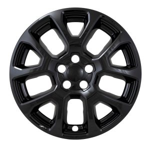 Coast to Coast Wheel Skin, Impostor ®, 18 Inch, 10 Spokes, Snap-On, Painted, Gloss Black, ABS Plastic, Not Compatible with Steel Wheels – IMP507BLK