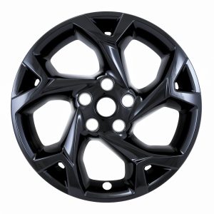 Coast to Coast Wheel Skin, Impostor ®, 17 Inch, 5 Y Spokes, Snap-On, Painted, Gloss Black, ABS Plastic, Not Compatible with Steel Wheels – IMP509BLK