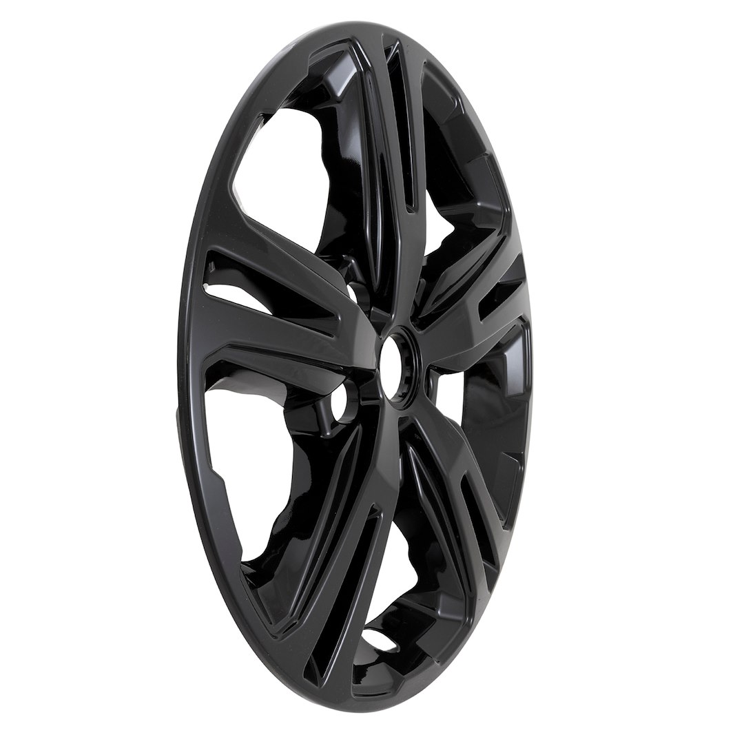 Coast to Coast Wheel Skin, Impostor ®, 17 Inch, 5 Double Spokes, Snap-On, Painted, Gloss Black, ABS Plastic, Set of 4 – IMP514BLK