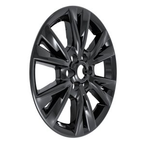 Coast to Coast Wheel Skin, Impostor ®, 18 Inch, 6V Spokes, Snap-On, Painted, Gloss Black, ABS Plastic, Not Compatible with Steel Wheels – IMP518BLK