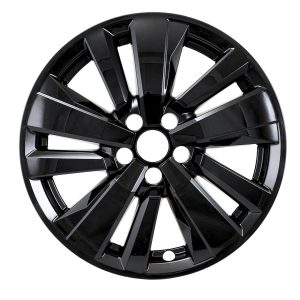 Coast to Coast Wheel Skin, Impostor ®, 18 Inch, 10 Spokes, Snap-On, Painted, Gloss Black, ABS Plastic, Not Compatible with Steel Wheels – IMP519BLK