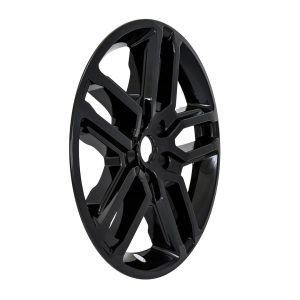 Coast to Coast Wheel Skin, Impostor ®, 18 Inch, 5 U Spokes, Snap-On, Painted, Gloss Black, ABS Plastic, Not Compatible with Steel Wheels – IMP521BLK