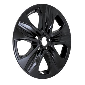 Coast to Coast Wheel Skin, Impostor ®, 18 Inch, 5 V Spokes, Snap-On, Painted, Gloss Black, ABS Plastic, Fits Over and Into OEM Wheel – IMP525BLK