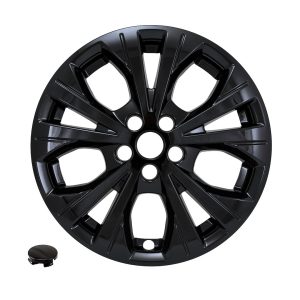 Coast to Coast Wheel Skin, Impostor ®, 17 Inch, 10 Spokes, Snap-On, Painted, Gloss Black, ABS Plastic, Not Compatible with Steel Wheels – IMP526BLK