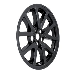 Coast to Coast Wheel Skin, Impostor ®, 18 Inch, 5 V Spokes, Snap-On, Painted, Gloss Black, ABS Plastic, Not Compatible with Steel Wheels – IMP527BLK