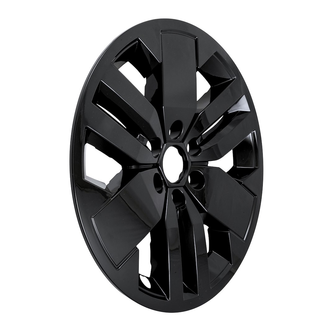 Coast to Coast Wheel Skin, Impostor ®, 17 Inch, 6 Spokes, Snap-On, Painted, Gloss Black, ABS Plastic, Fits Over and Into OEM Wheel – IMP529BLK