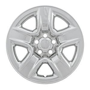 Coast to Coast Wheel Skin, Impostor ®, 17 Inch, 5 Spokes, Snap-On, Plated, Chrome, ABS Plastic, Set of 4 – IWCIMP73X