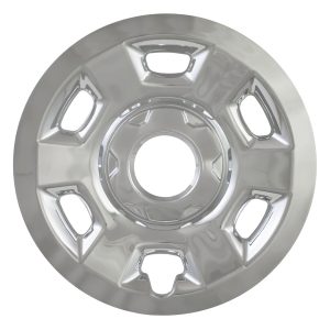 Coast to Coast Wheel Skin, Impostor ®, 16 Inch, 6 Vent, Snap-On, Plated, Chrome, ABS Plastic, Set of 4 – IWCIMP93X