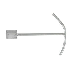 Coast to Coast Wheel Simulator Tool, For Use with Coast to Coast Wheel Simulator N195F99, Cross Bar Handle, Electro-Plated, Silver, Steel – JMNTTOOL
