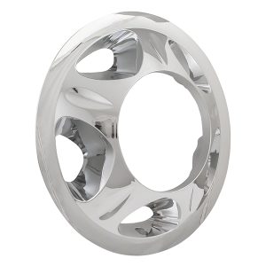 Coast to Coast Wheel Simulator, Fits 17 Inch Wheels, Chrome Plated, ABS Plastic, Set of 2 – IWCN3279F