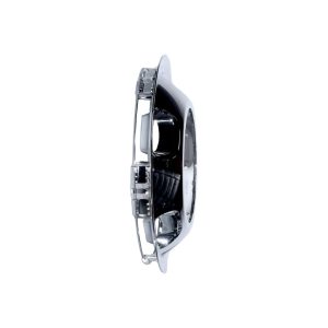 Coast to Coast Wheel Simulator, Fits 17 Inch Wheels, Front, Chrome Plated, ABS Plastic, Push-On, Set of 2 – IWCN9010F
