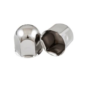Coast to Coast Wheel Simulator Lug Nut Cover, Replacement for Coast to Coast Open Lug Nuts N16I90/ N195I90, 20 Millimeter, Polished – REPLNCM20