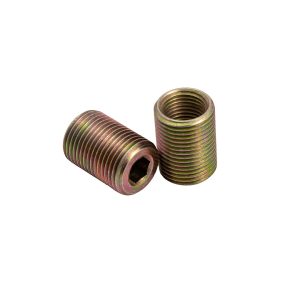 Coast to Coast Wheel Simulator Stud Extender, Fits Coast to Coast Wheel Simulator N16F07, 9/16 Inch – 18 Thread Size, Zinc Plated, Yellow – STUDEXT916