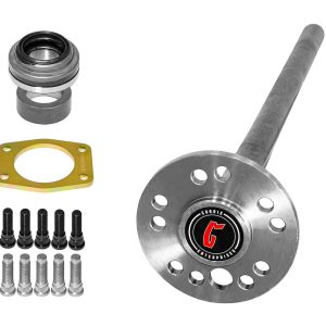 Currie Axle Shaft, 32 Inch Length – Cut to Fit, 31 Spline, 5 X 4-1/2 Inch for Ford and 5 X 4-3/4 Inch for Chevy Dual Drilled Bolt Pattern – CE-CTFLB32