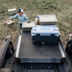 Cargoglide Bed Slide Side Rail Kit, Use with Cargoglide 2.0 Bed Slide, 41 Inch Width X 8 Inch Height – C0030-HS41-ALM