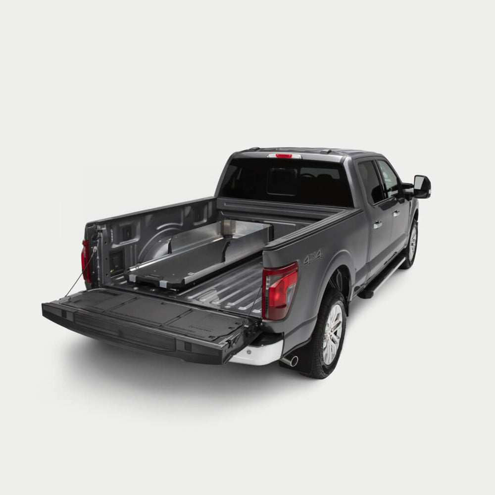 Cargoglide Bed Slide Side Rail Kit, Use with Cargoglide 2.0 Bed Slide, 24 Inch Width X 8 Inch Height – C0040-HS24-ALM