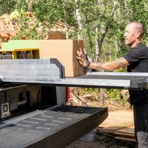 Cargoglide Bed Slide Side Rail Kit, Use with Cargoglide 2.0 Bed Slide, 24 Inch Width X 8 Inch Height – C0040-HS24-ALM