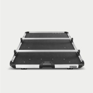 Cargoglide Bed Slide Cross Bar, For Use with 46 Inch Width Cargoglide Models with Upward-Facing T-Slots, 46 Inch Length, Silver – C0055-2BAR46-ALM