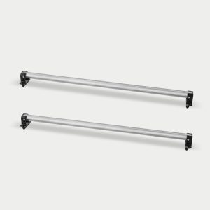 Cargoglide Bed Slide Cross Bar, For Use with 41 Inch Width Cargoglide Models with Upward-Facing T-Slots, 41 Inch Length, Silver – C0056-2BAR41-ALM