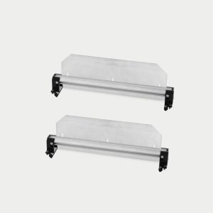 Cargoglide Bed Slide Cross Bar, For Use with 24 Inch Width Cargoglide Models with Upward-Facing T-Slots, 24 Inch Length, Silver – C0067-2DIV24-ALM