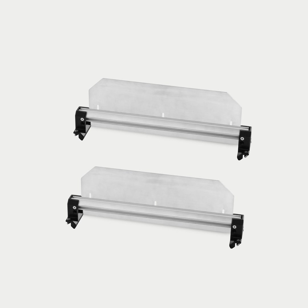 Cargoglide Bed Slide Cross Bar, For Use with 24 Inch Width Cargoglide Models with Upward-Facing T-Slots, 24 Inch Length, Silver – C0067-2DIV24-ALM