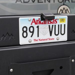 Chandler Equ License Plate Relocation Kit, Relocates to Cabinet Box, Without Light – BW8190-7300