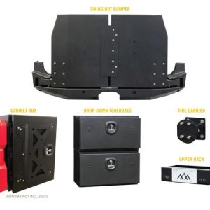 Chandler Equ Bumper, Nomad, One Piece Design, With Mounting Hardware, Without D-Ring Mounts/ Tow Hooks, With Fog Light Cutouts – BWFDTR-203ZZVVB