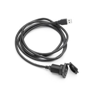 Clarion USB Outlet, Single USB Port for Panel-Mounting, USB 2.0 & 3.0. Charges Only If Power Is Supplied from Unit It Is Plugged Into. – CMC-USB1X-PNL
