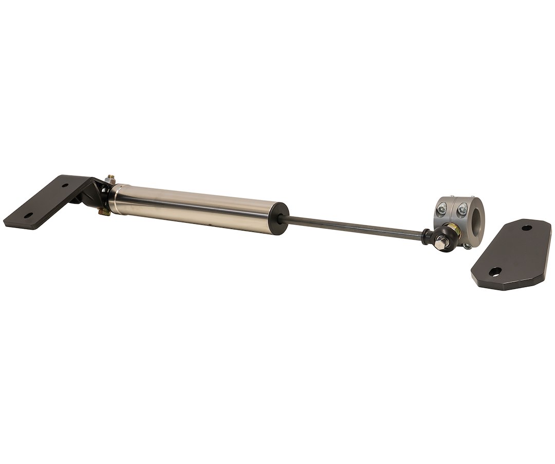 Carli Suspen Steering Stabilizer, High Mount, Single, Stainless Steel, With Bracket/ Installation Hardware – CS-DHMSS-19