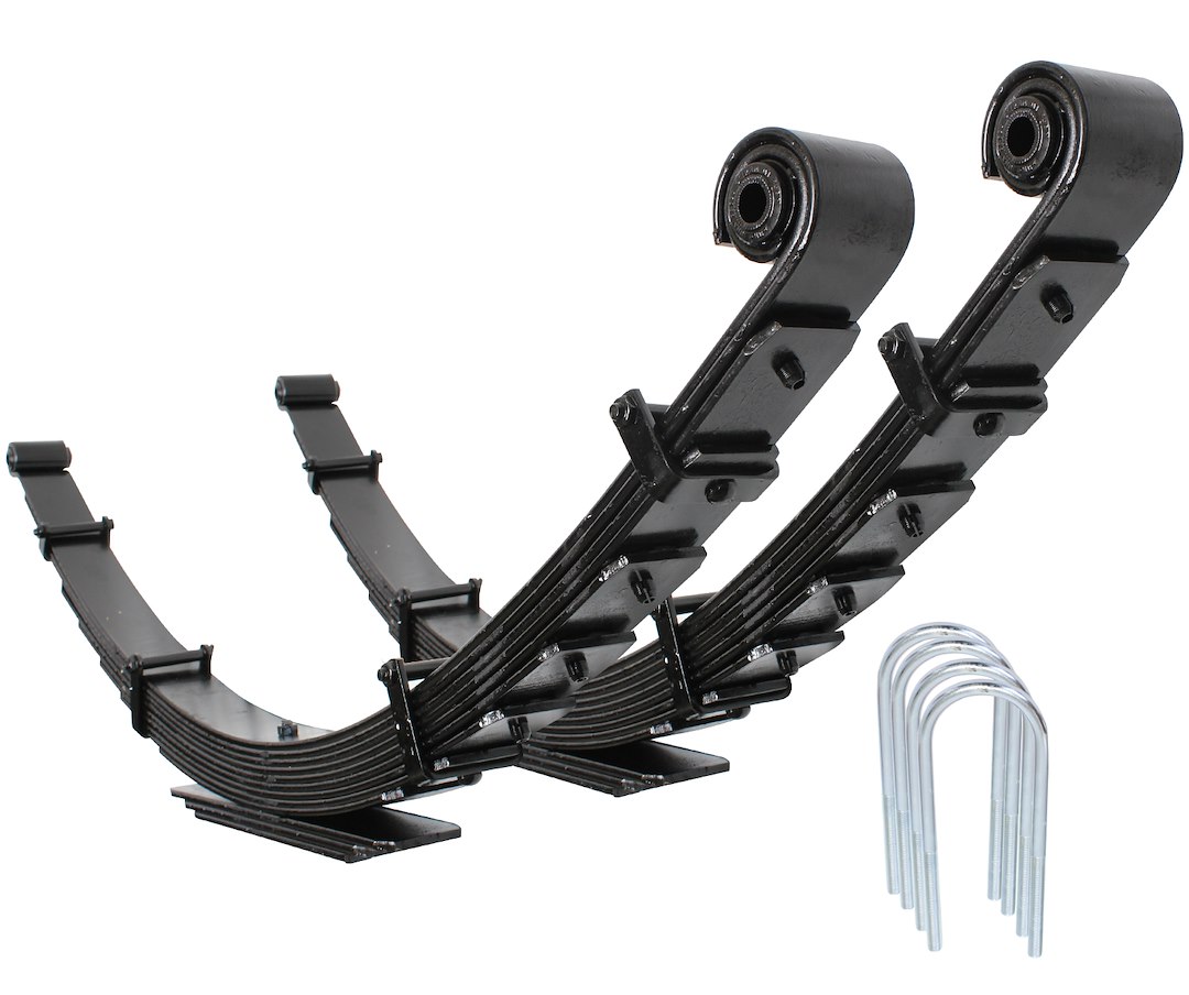 Carli Suspen Leaf Spring, Progressive, 3 Inch Lift, Set of 2, With U Bolts – CS-FFSP-17