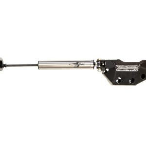 Carli Suspen Steering Stabilizer, Low Mount, Single, Stainless Steel, With Brackets/ Differential Guard/ Installation Hardware – CS-FLMSS-23