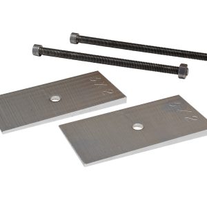 Carli Suspen Differential Pinion Angle Shim, 2 Degrees, Aluminum, Set of 2, With Centering Pins – CS-FPSKIT-3X2