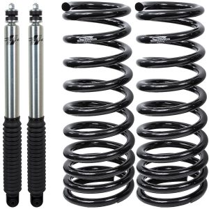 Carli Suspen Leveling Kit Suspension, 3 Inch Lift, Coil Spring, With Front Coil Springs/ Front Shock Absorbers/ Installation Hardware – CS-DLEVEL-03-D