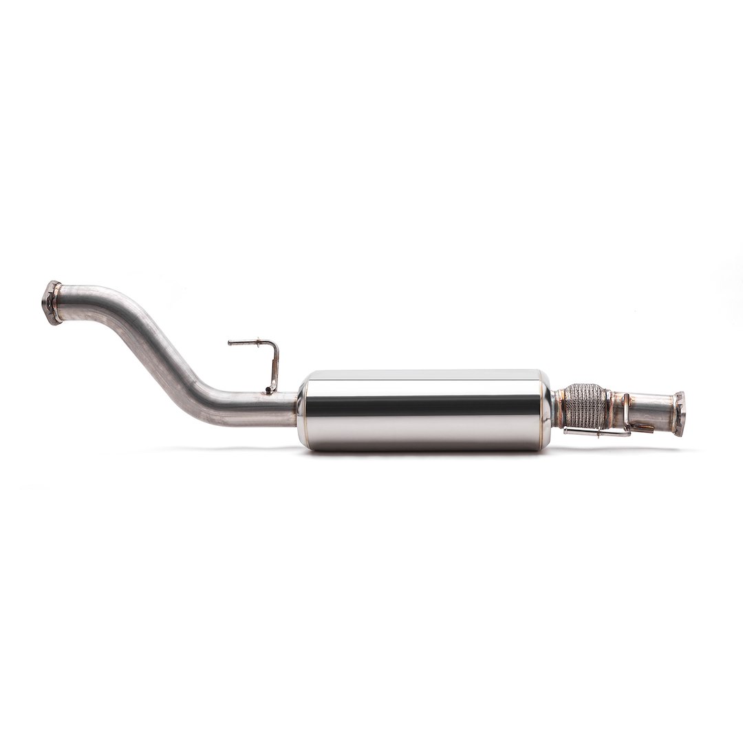 Cobb Tuning Exhaust System Kit, Cat-Back System, Stainless Steel, With Muffler, 3 Inch Pipe Diameter, Single Exhaust with Dual Exit – 5F2100