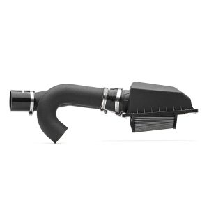 Cobb Tuning Cold Air Intake, Wrinkle Black Powder Coated Aluminum Mandrel Bent Tube, High Flow Dual Inlet Tapered Oval Filter, With Air Box – 7F2150