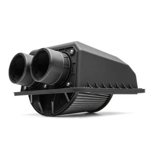 Cobb Tuning Cold Air Intake, Wrinkle Black Powder Coated Aluminum Mandrel Bent Tube, High Flow Dual Inlet Tapered Oval Filter, With Air Box – 7F2150