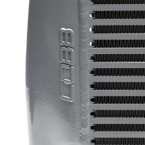 Cobb Tuning Intercooler, Air to Air, Core Size – 24 Inch Length X 14 Inch Height X 3-1/2 Inch Width, 3 Inch Inlet/ Outlet Diameter, Silver – 7F2500-SL