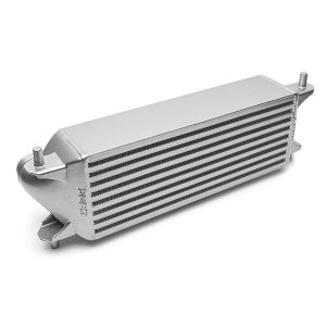 Cobb Tuning Intercooler, Air to Air, Core Size – 18.7 Inch Length X 7.1 Inch Height X 4-1/2 Inch Width, 2-5/8 Inch Inlet/ Outlet Diameter – 7R1500-SL