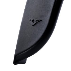 Combat Offrd Fender Flare, Full Assault, Flat Style, 7 Inch Tire Coverage, Black, Aluminum, Set of 2 – 25-1079