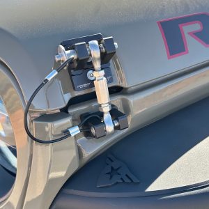 Combat Offrd Hood Latch, Off-The-Turnbuckle, Lockable, Polished, Silver, Billet Aluminum, Set of 2 – 99-1090