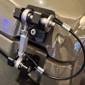 Combat Offrd Hood Latch, Off-The-Turnbuckle, Lockable, Polished, Silver, Billet Aluminum, Set of 2 – 99-1090