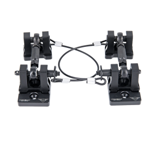 Combat Offrd Hood Latch, Off-The-Turnbuckle Black Out Series, Lockable, Pvd Coated, Billet Aluminum, Set of 2 – 99-1091