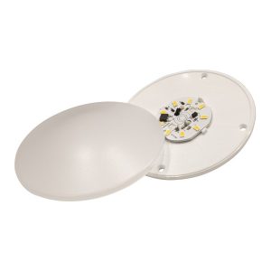 Creative Pro Interior Light – LED, Command ®, 6 LED Ceiling Light, 4-1/2 Inch Diameter X 3/4 Inch Height, White, Single – CMD-001-1050