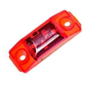 Creative Pro Clearance Light, Command ®, LED, Rectangular, 2.8 Inch Length X 1.1 Inch Width X 0.05 Inch Height, Red Lens, Polycarbonate – CMD-003-17R