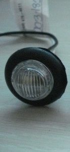 Creative Pro Clearance Light, Command ®, LED, Round, 3/4 Inch Diameter, Blue Lens, With Grommet, 0.5 Watts, Bullet Light – CMD-003-183CB