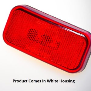 Creative Pro Clearance Light, Command ®, LED, Rectangular, 3-7/8 Inch Length X 1-7/8 Inch Width X 1-3/8 Inch Height, Red Lens – CMD-003-59L